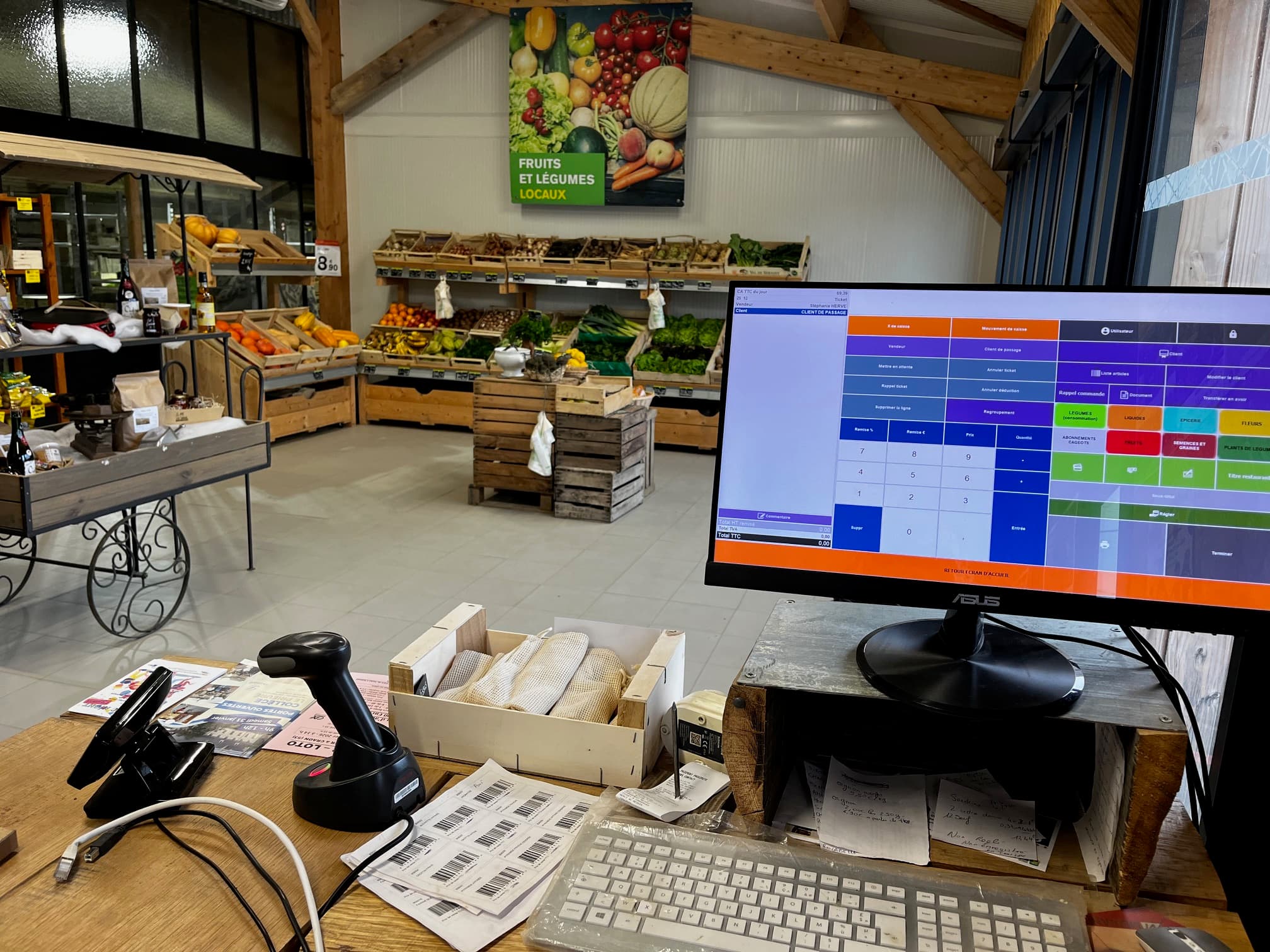 Exploitation Maraîchère/horticulture - Terres agricoles et clientèle - 6.2 ha - - Image 3